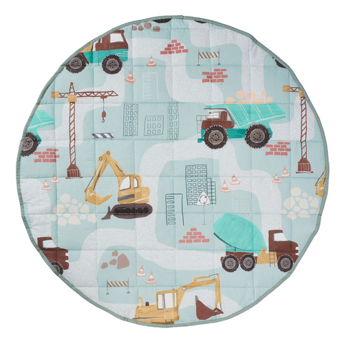 The Big Build Cotton Percale Play Mat