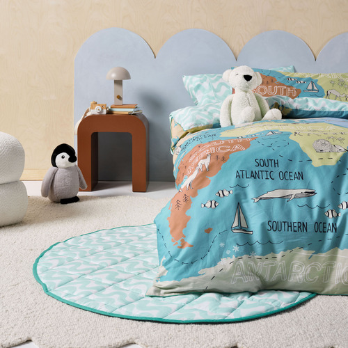 Atlas Cotton Percale Quilt Cover Set