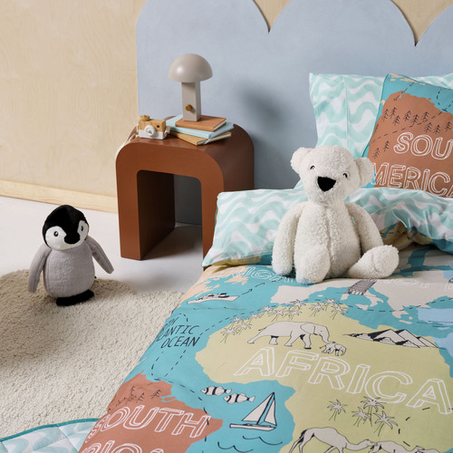 Atlas Cotton Percale Quilt Cover Set
