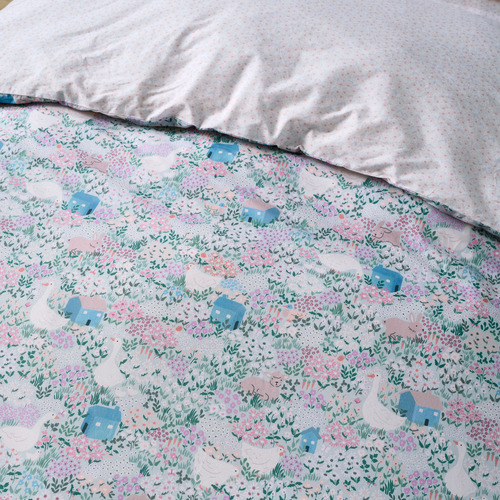 Lottie Cotton Percale Quilt Cover Set