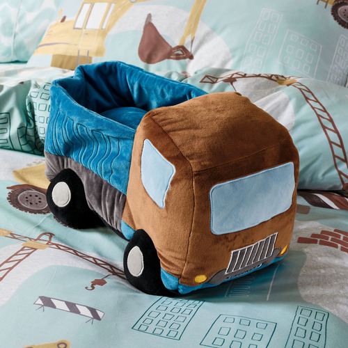 Dylan Dump Truck Novelty Cushion