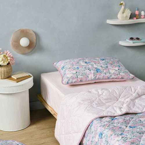 Lottie Cotton Percale Coverlet Set