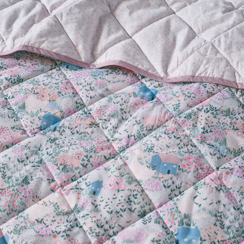 Lottie Cotton Percale Coverlet Set