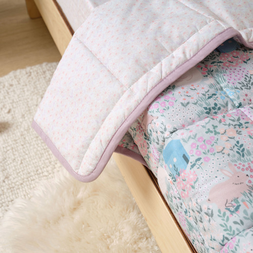 Lottie Cotton Percale Cot Coverlet