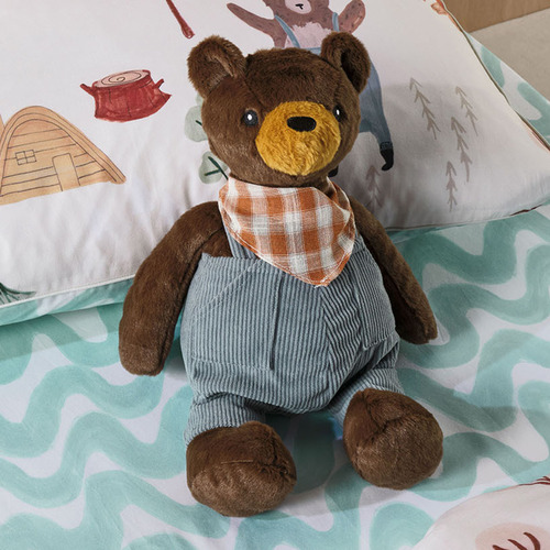 Camp Bear Novelty Cushion