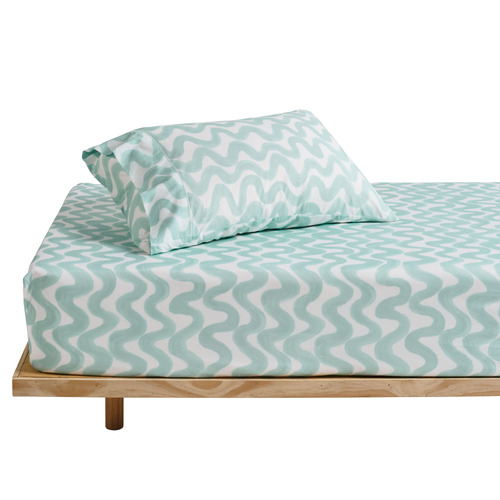 Linen House Wiggle Wiggle Cotton Fitted Sheet Set