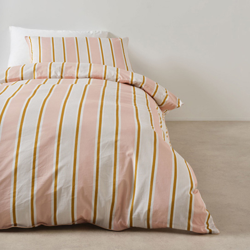 Linen House Kids Pink Sailor Stripe Quilt Cover Set