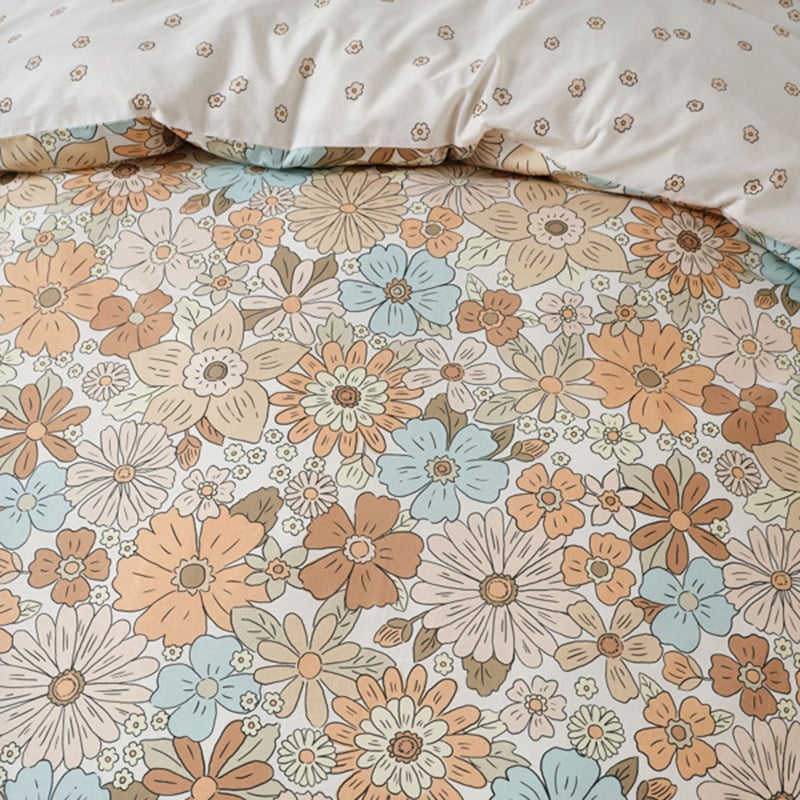 Linen House Kids Flower Garden Quilt Cover Set