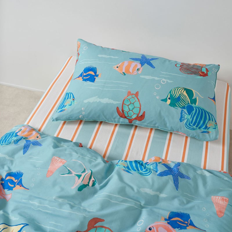Linen House Kids Under The Sea Quilt Cover Set