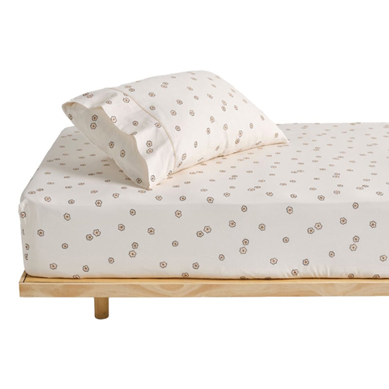 Linen House Kids Flower Garden Fitted Sheet Set
