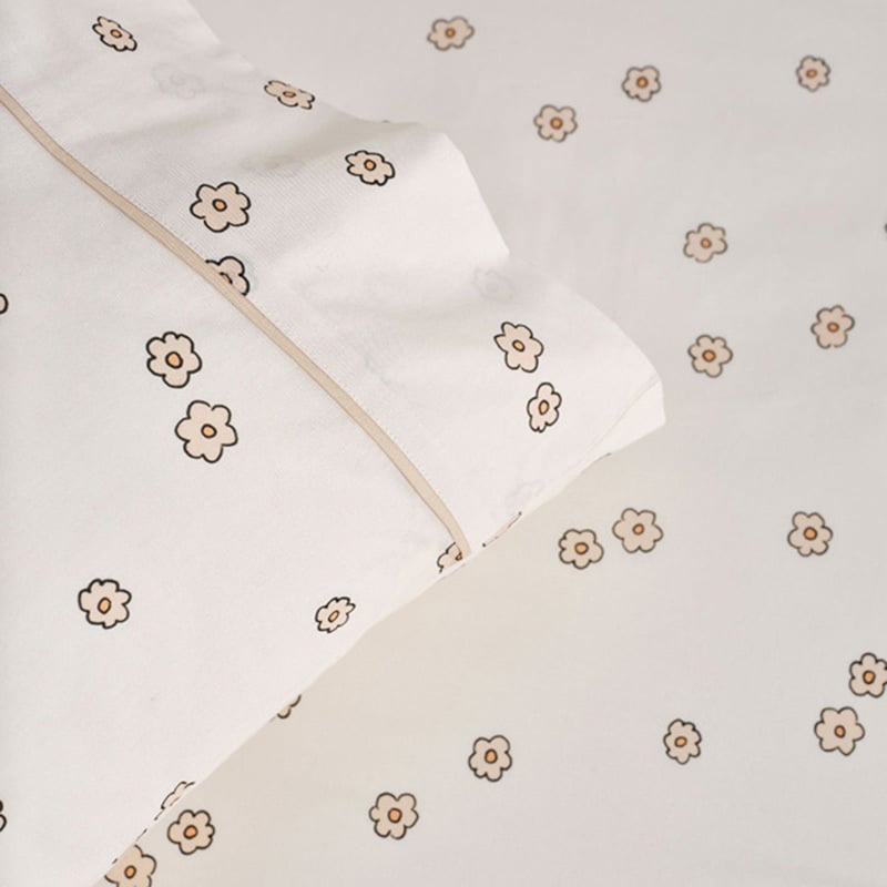Linen House Kids Flower Garden Fitted Sheet Set