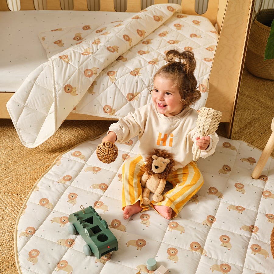 Cat Nap Cotton Play Mat