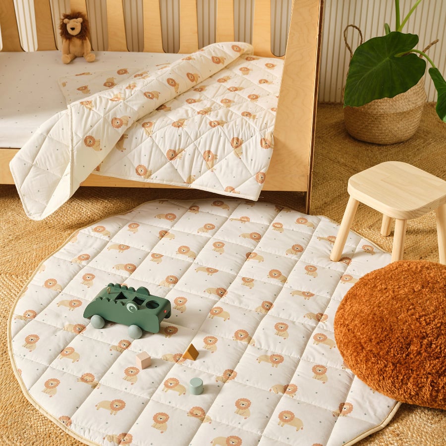 Cat Nap Cotton Play Mat