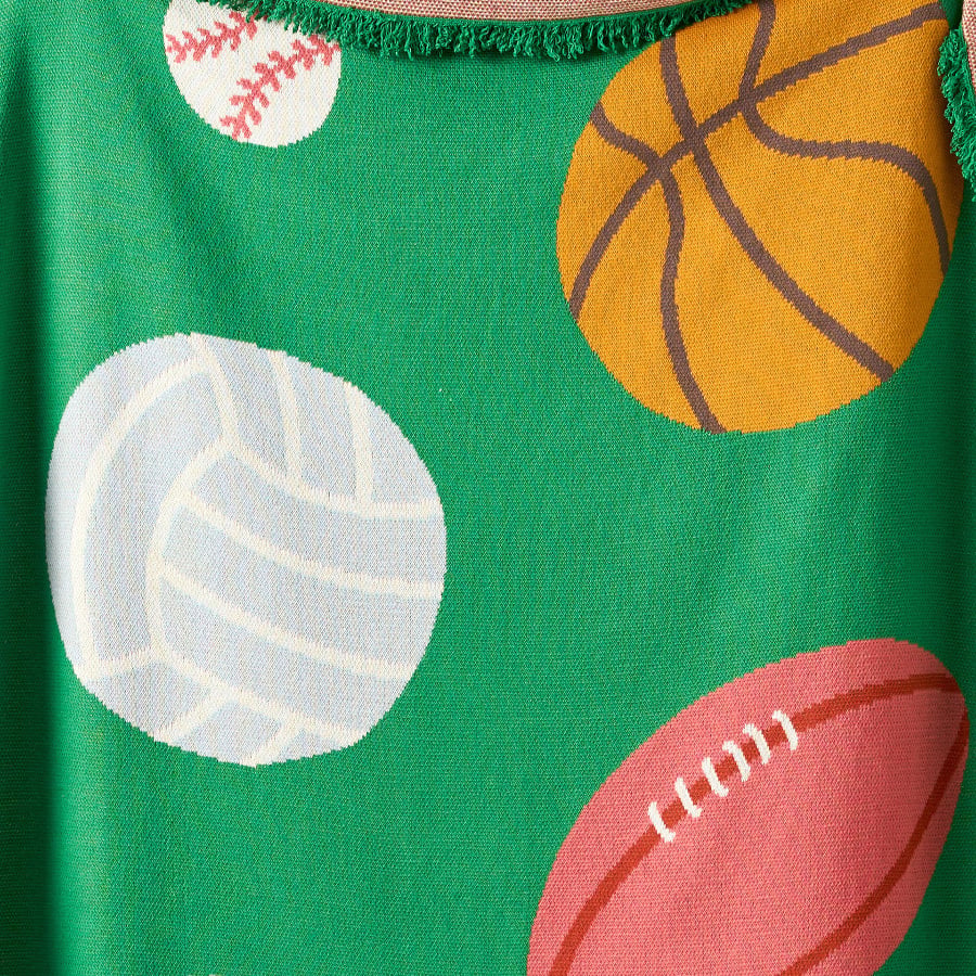 Have a Ball Cotton Blanket
