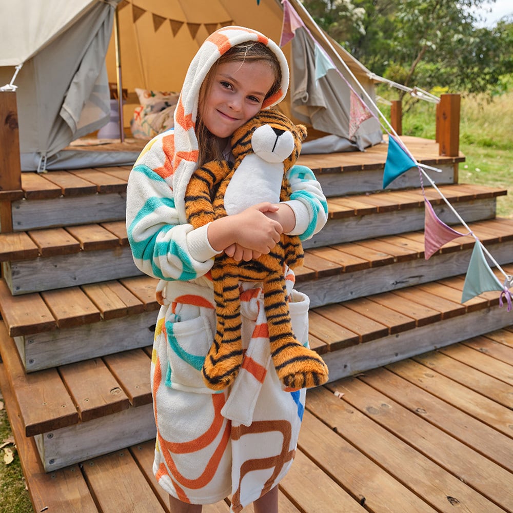 Squiggle Bath Robe