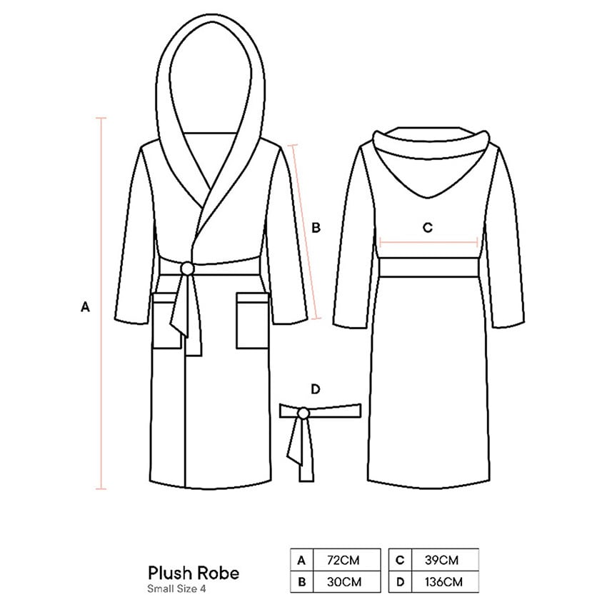 Squiggle Bath Robe