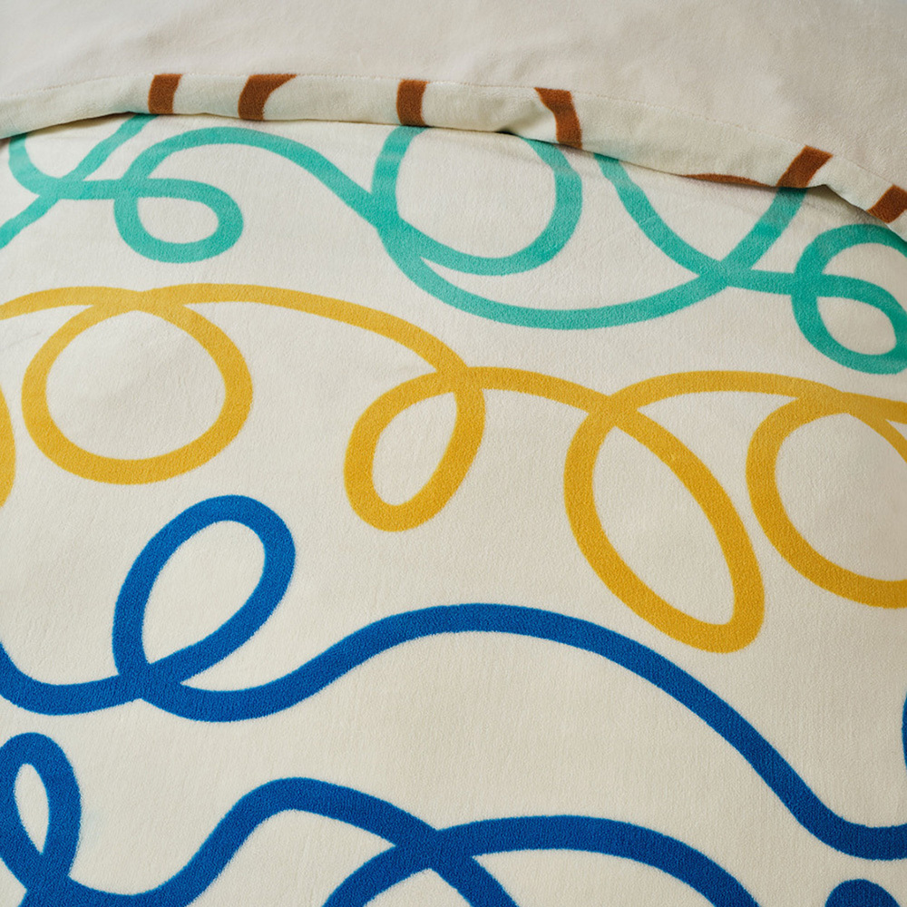 Linen House Kids Squiggle Quilt Cover Set