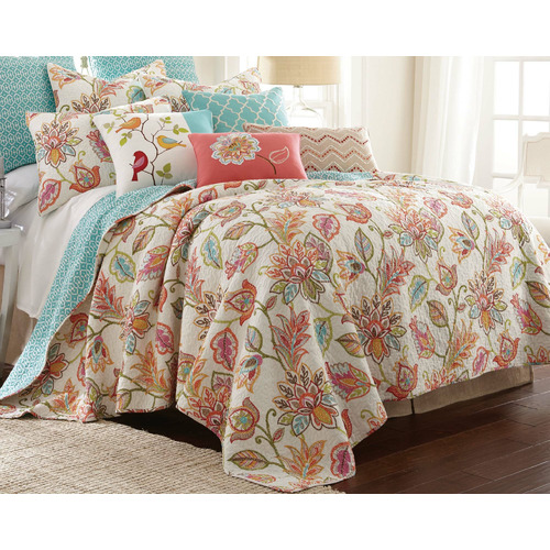 ClassicQuilts Sophie Cotton Coverlet | Temple & Webster