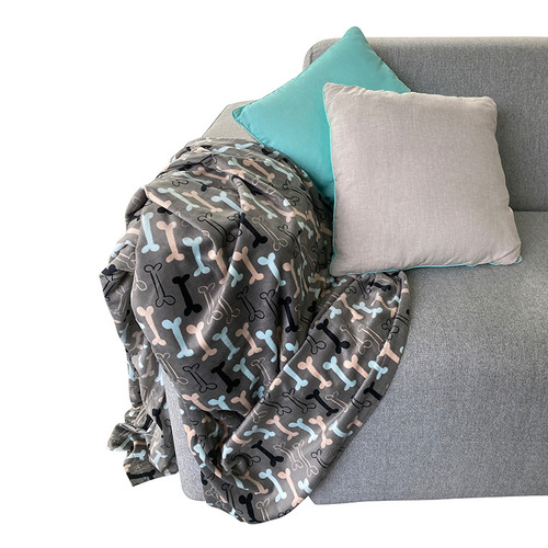 Grey Boney Maloney Pet Blanket