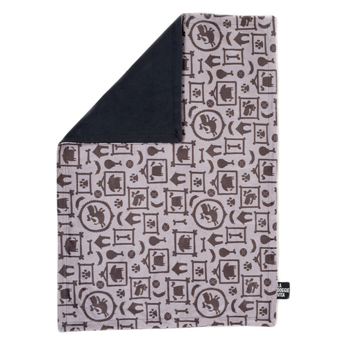 Grey Silhouette Pet Blanket
