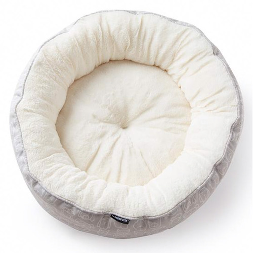 Dog Central Round Printed Pet Bed