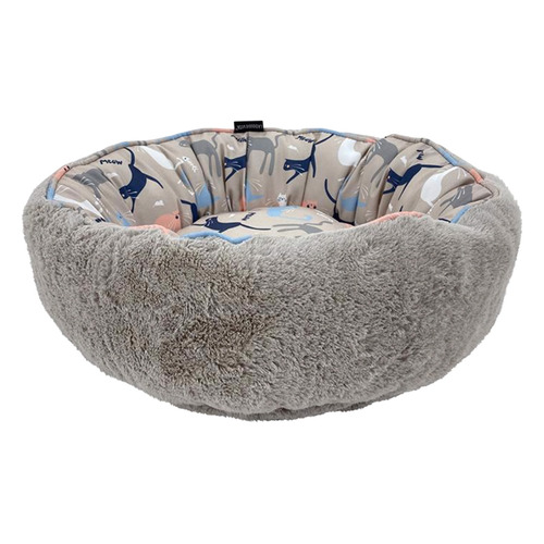 Taupe Catisse Donut Cat Bed