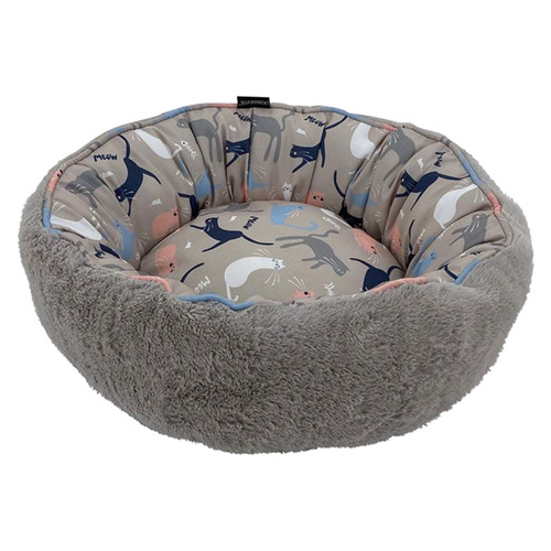 Taupe Catisse Donut Cat Bed