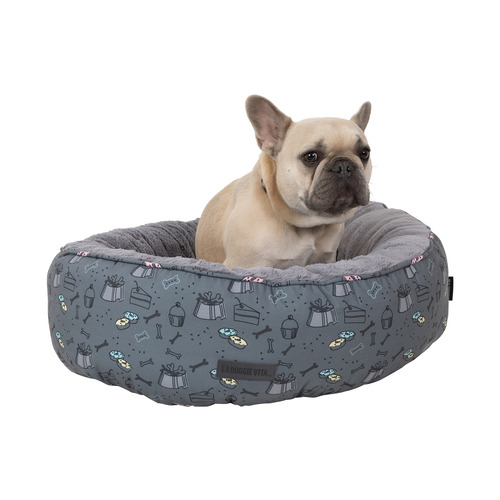 Dog Treats Round Bed