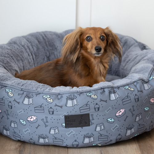 Dog Treats Round Bed