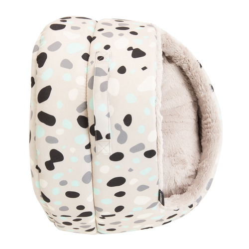 Leo Spot Hooded Cat Bed