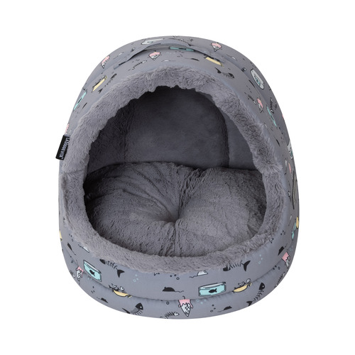 Moggy Treats Hooded Cat Bed