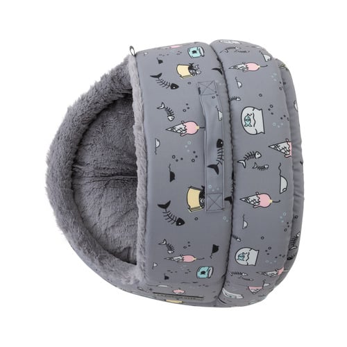 Moggy Treats Hooded Cat Bed
