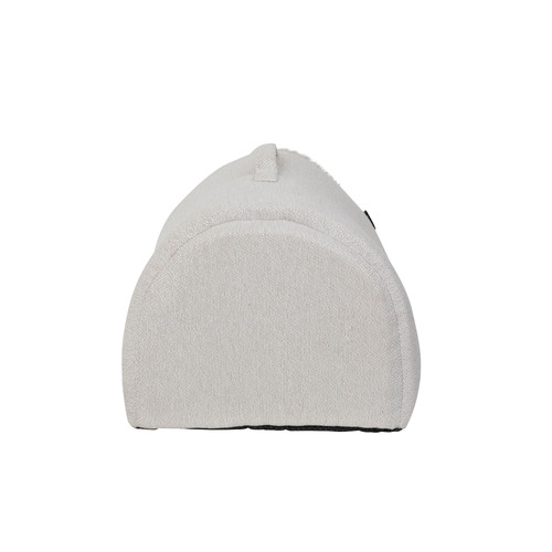Boucle Hooded Cat Bed
