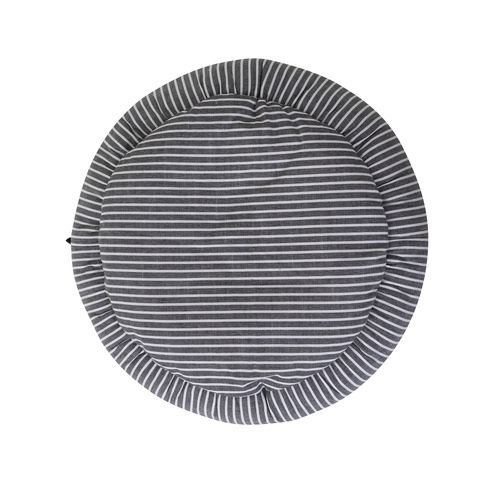 Hamptons Stripe Donut Cat Bed