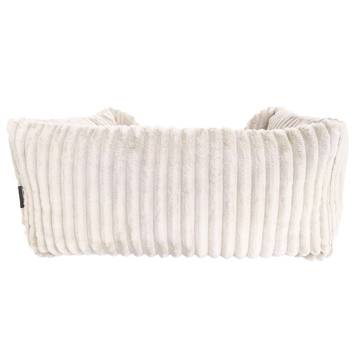 Velour Cord Pet Bed with Removable Cushion