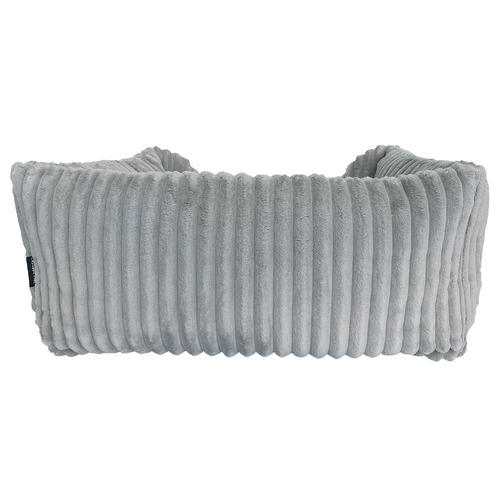 Velour Cord Pet Bed with Removable Cushion