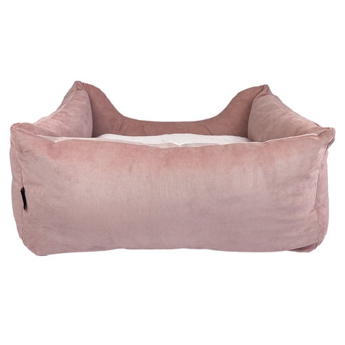 Corduroy Pet Bed with Reversible Cushion