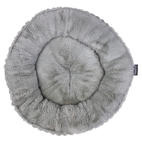 Donut Velour Cord Cat Bed