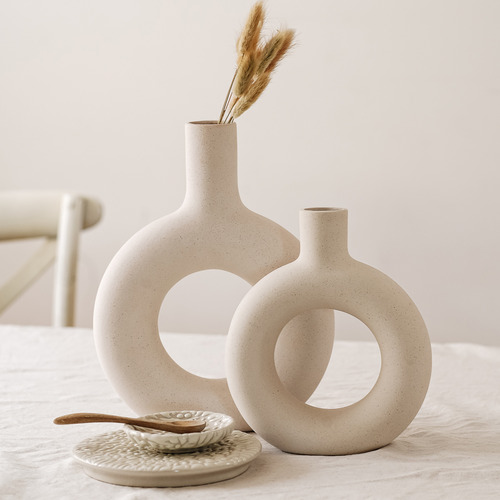 Raya Halo Ceramic Vase