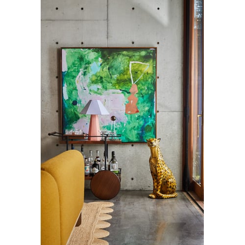 Blake Linen Table Lamp