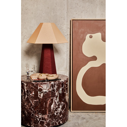 Blake Linen Table Lamp
