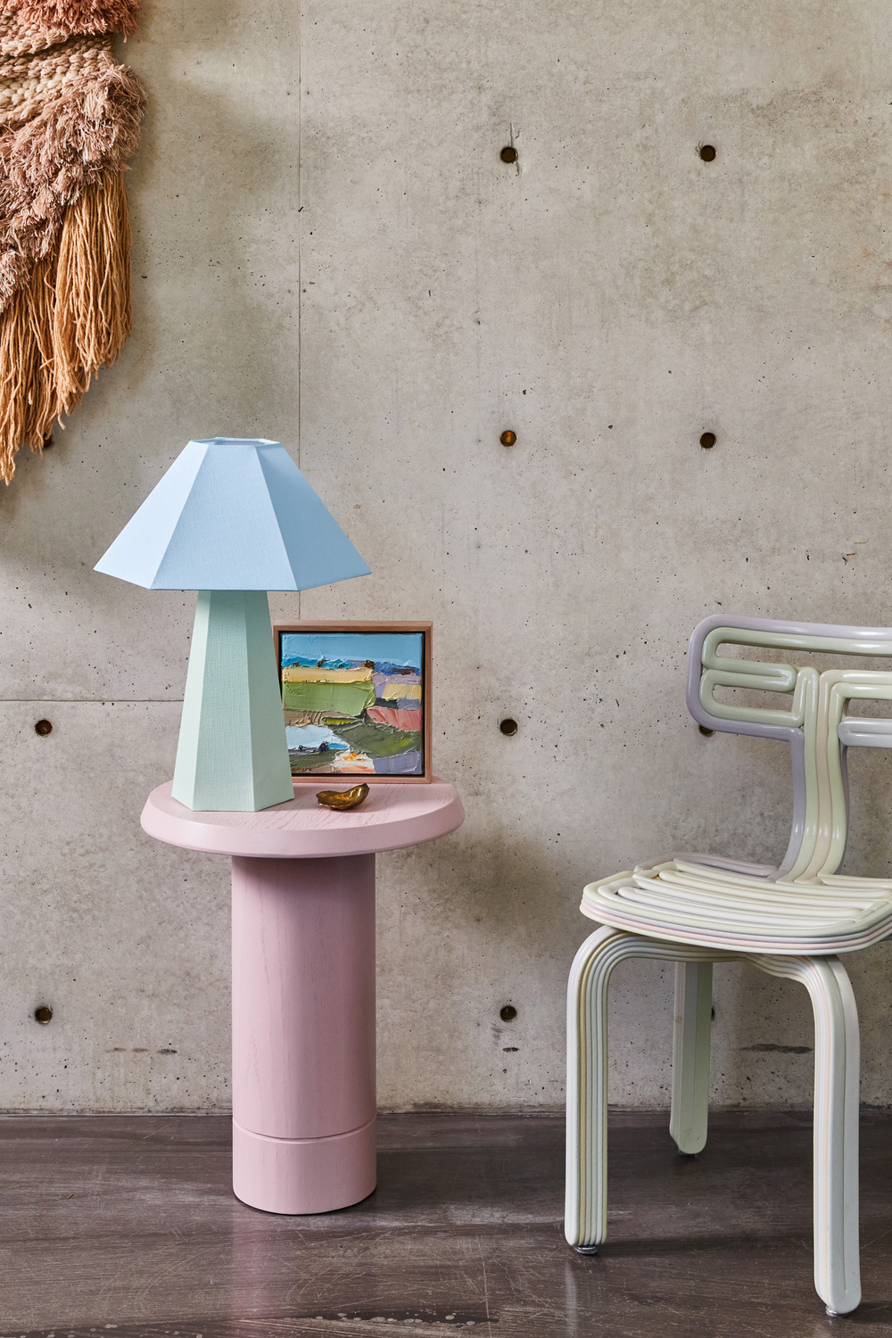 Blake Linen Table Lamp