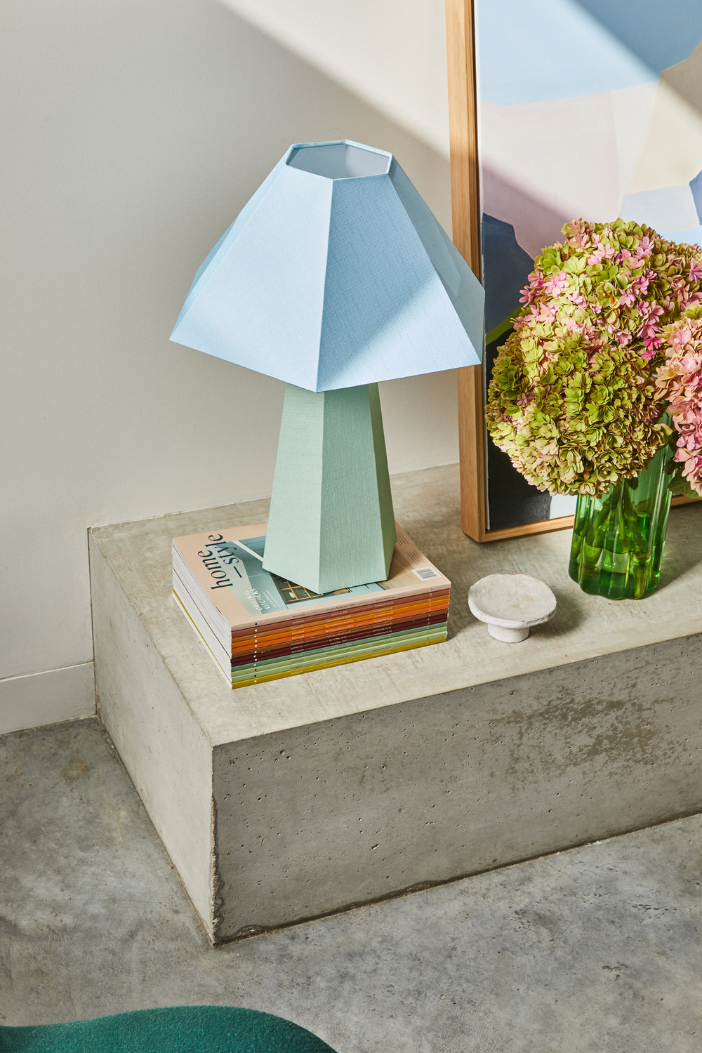 Blake Linen Table Lamp