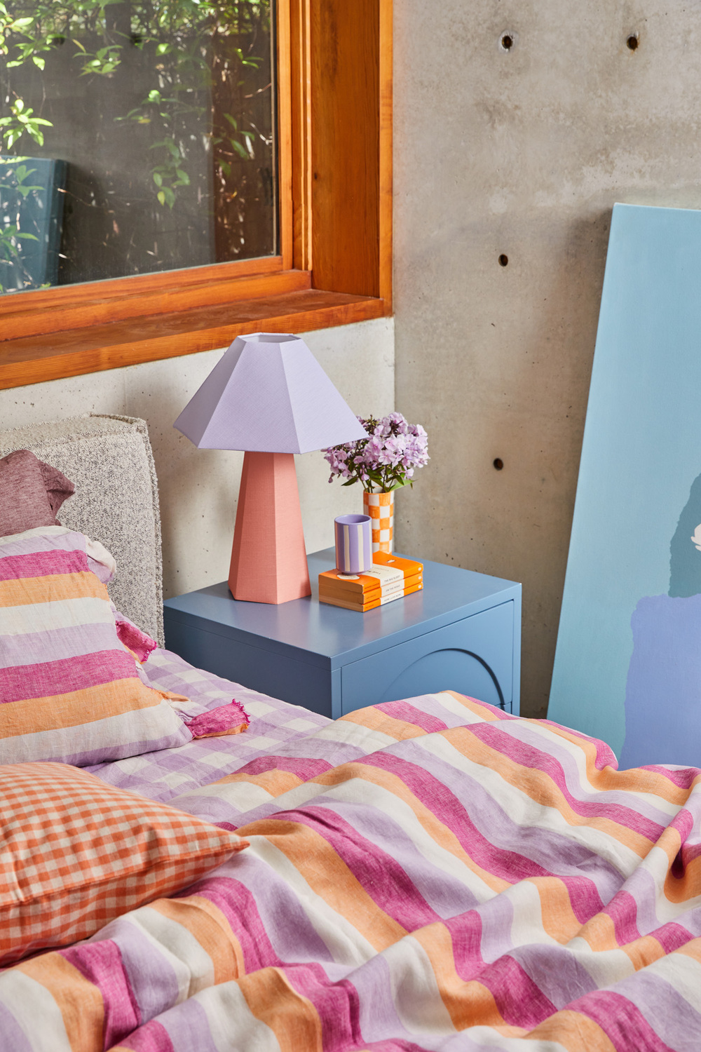 Blake Linen Table Lamp