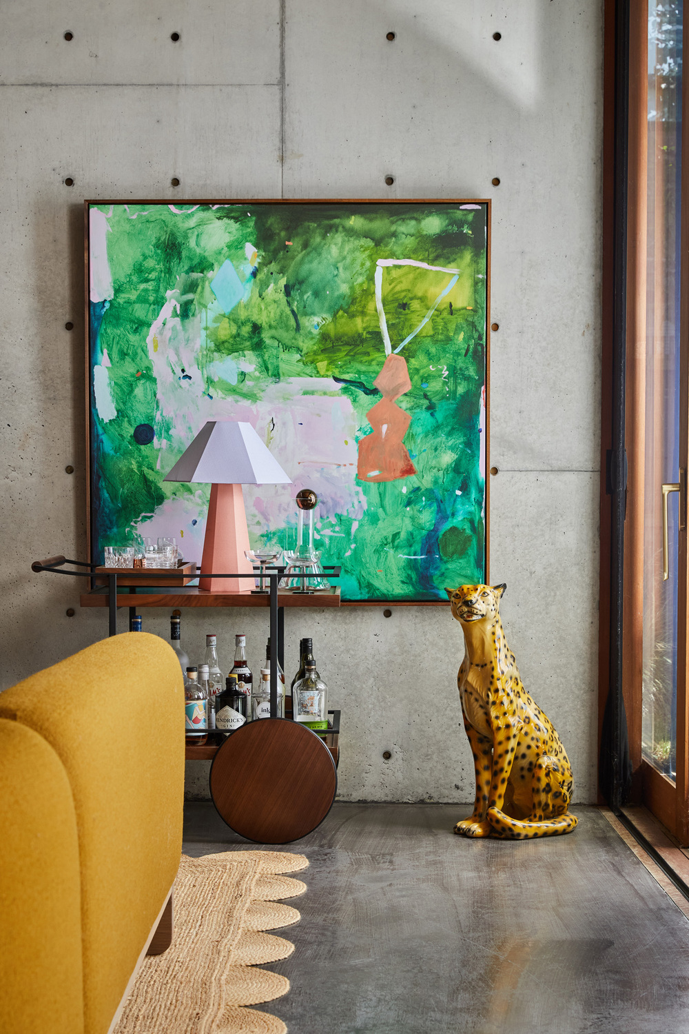 Blake Linen Table Lamp