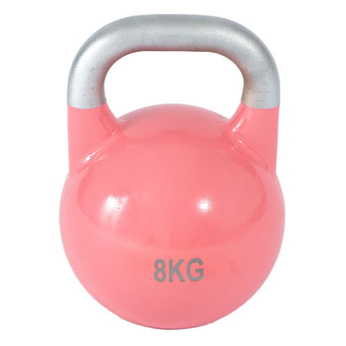 Pink 8kg Steel Competition Kettlebell | Temple & Webster