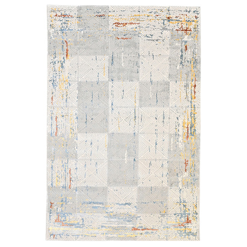 Cream Sienna Contemporary Rug