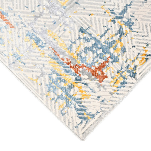 Cream Sienna Contemporary Rug
