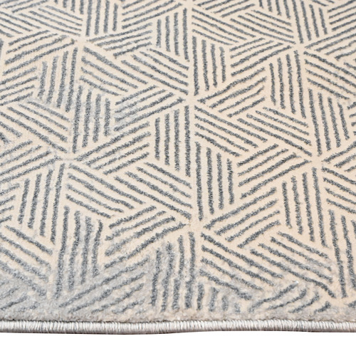 Cream Cora Contemporary Runner