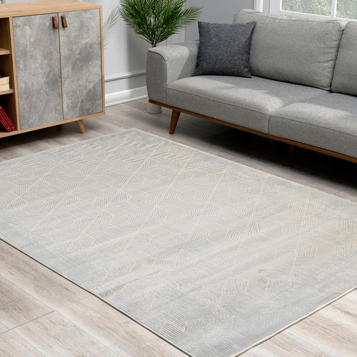 Cream Cora Contemporary Rug